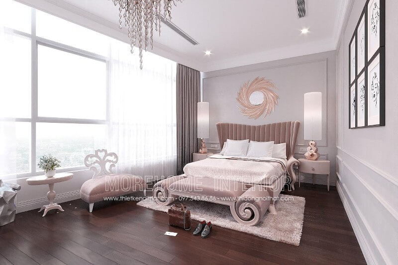 Hơn 10 mẫu giường ngủ bọc nỉ đẹp 